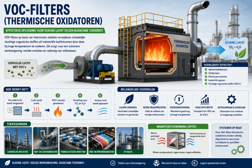 VOC-filters (Thermische Oxidatoren)
