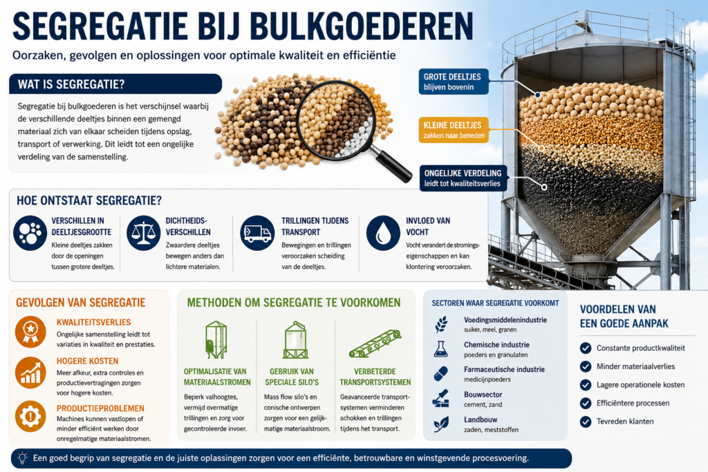 Segregatie bij bulkgoederen