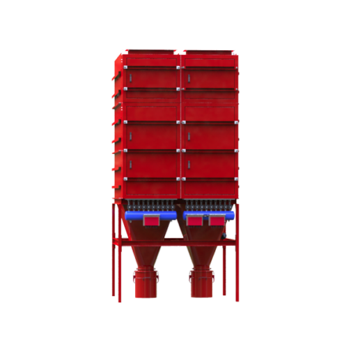 Zakfilter INFA-JET AJN met pneumatische jetpulsreiniging, Industriële ontstoffingssystemen Stofafzuigsystemen - Stofafscheiders