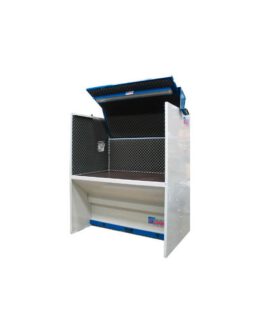 Afzuigbank met HEPA Filter, Ingebouwde Ventilator en Dak met Verlichting