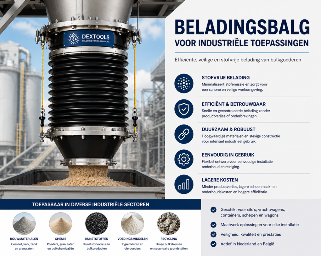 Beladingsbalg voor industriële toepassingen