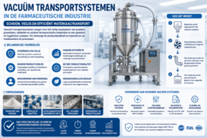 Lees meer over het artikel Vacuüm transportsystemen in de farmaceutische industrie