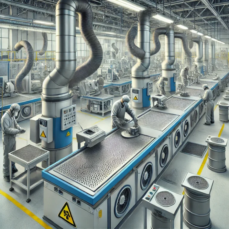 Lees meer over het artikel Slijptafels met Afzuiging voor een Schone en Veilige Werkplaats