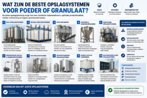 Lees meer over het artikel Opslagsystemen voor poeder of granulaat