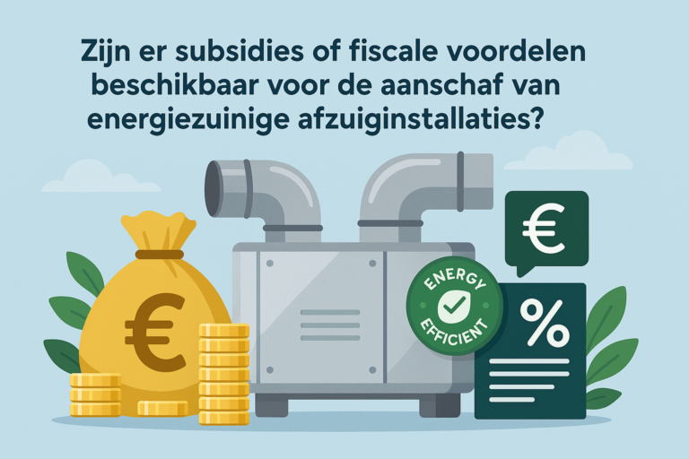 Lees meer over het artikel Zijn er subsidies voor de aanschaf van energiezuinige afzuiginstallaties?