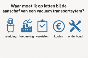 Lees meer over het artikel Waar moet u op letten bij vacuümtransportsysteem?