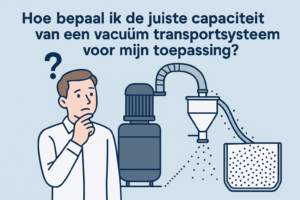 Lees meer over het artikel Juiste capaciteit van een vacuümtransportsysteem