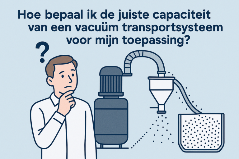 Lees meer over het artikel Juiste capaciteit van een vacuümtransportsysteem