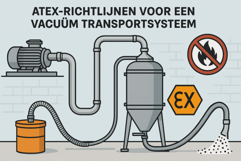 Lees meer over het artikel ATEX-richtlijnen voor een vacuüm transportsysteem