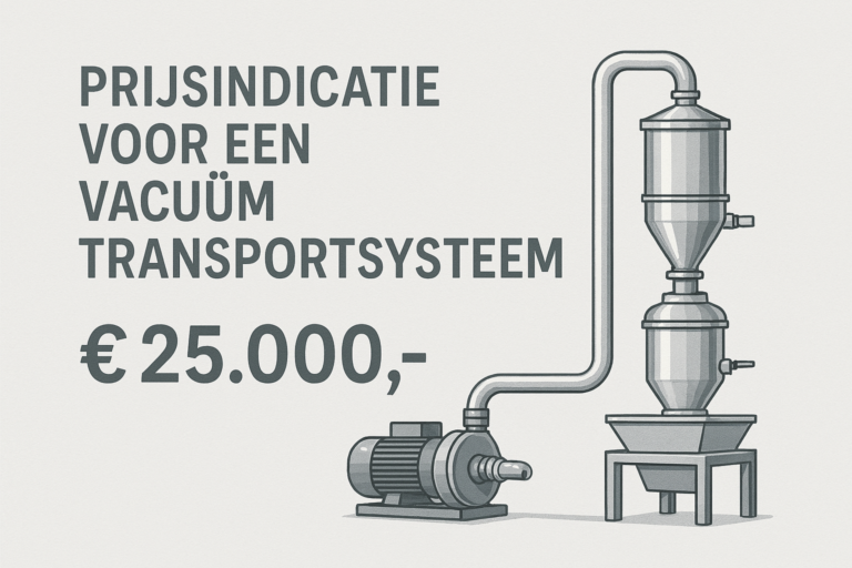 Lees meer over het artikel Prijsindicatie voor een vacuüm transportsysteem