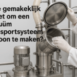 Schoonmaken vacuümtransportsysteem