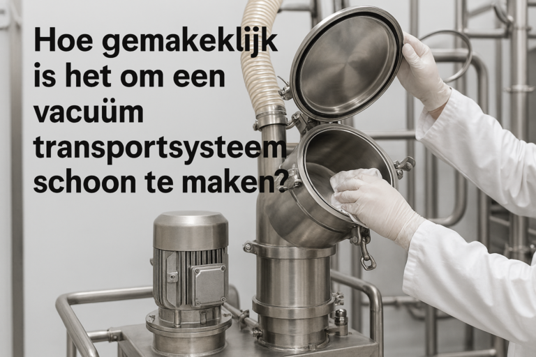Lees meer over het artikel Schoonmaken vacuümtransportsysteem