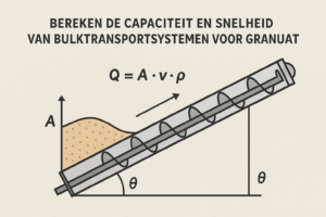 Lees meer over het artikel Capaciteit en snelheid van bulktransportsystemen voor granulaat