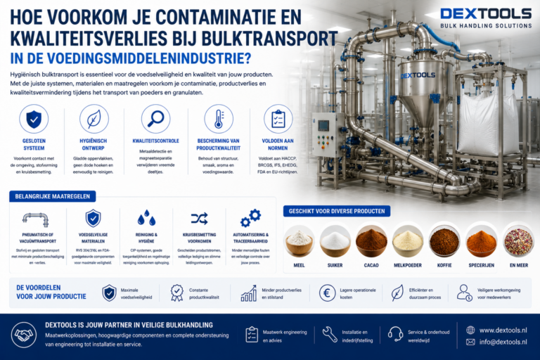 Lees meer over het artikel Contaminatie en kwaliteitsverlies bij bulktransport
