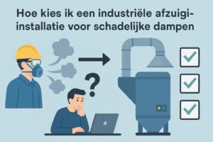 Lees meer over het artikel Industriële afzuiginstallatie voor schadelijke dampen