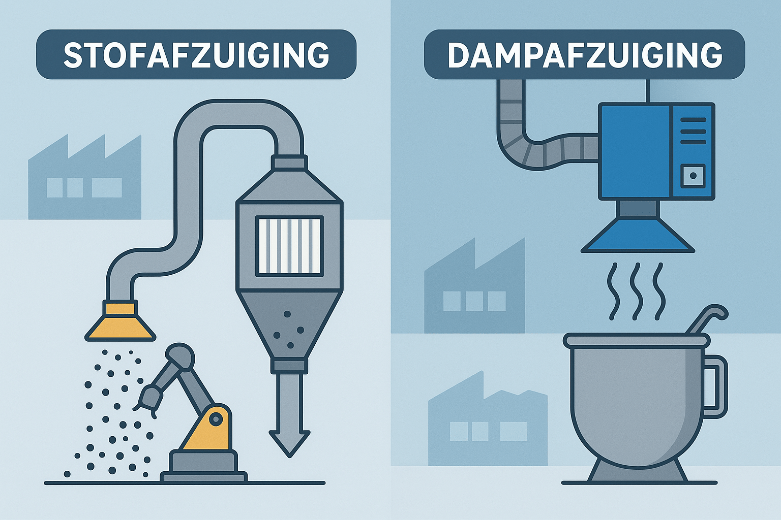 Lees meer over het artikel Verschil tussen stofafzuiging en dampafzuiging