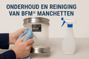 Lees meer over het artikel Onderhoud en reiniging BFM® manchetten
