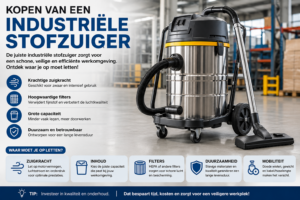 Lees meer over het artikel Kopen van een industriële stofzuiger