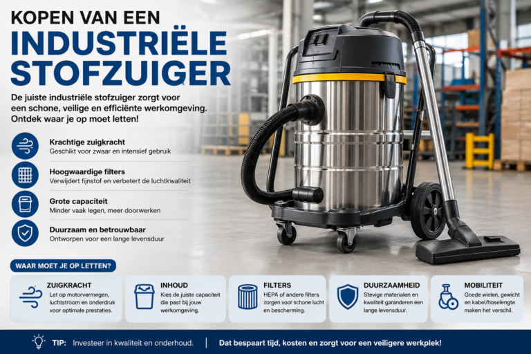 Lees meer over het artikel Kopen van een industriële stofzuiger