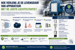 Hoe verleng je de levensduur van apparatuur met de juiste luchtfiltratie