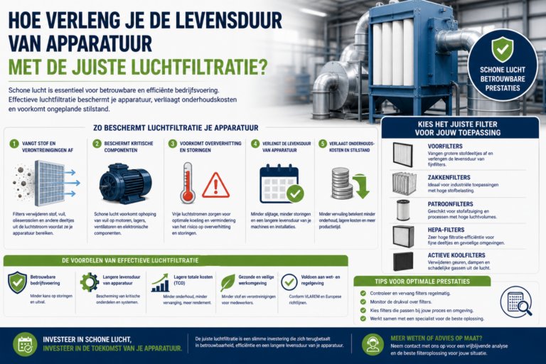 Lees meer over het artikel Hoe verleng je de levensduur van apparatuur met de juiste luchtfiltratie?