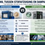 Verschil tussen stofafzuiging en dampafzuiging
