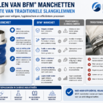 Voordelen van BFM® Manchetten ten Opzichte van Traditionele Slangklemmen