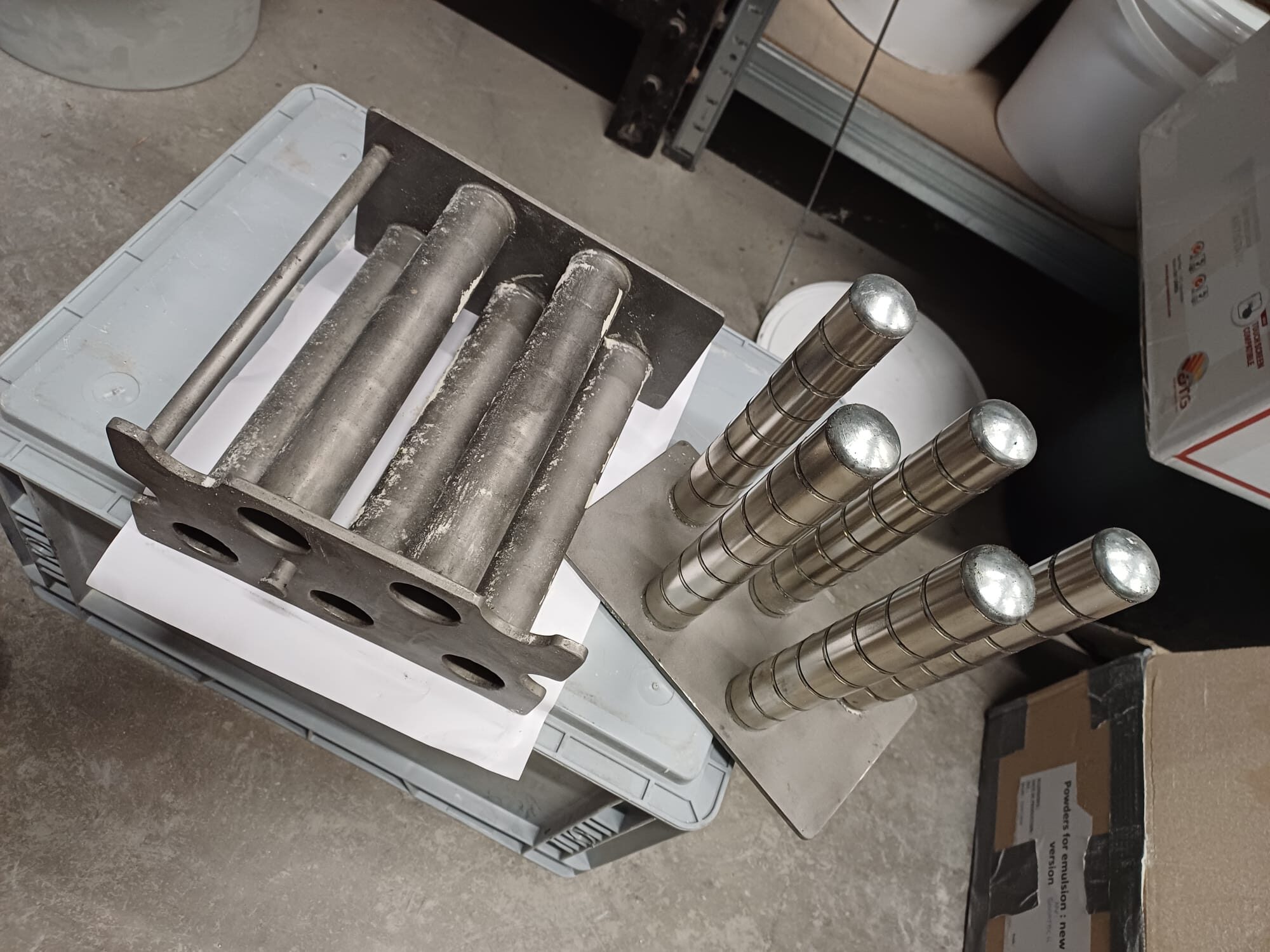 Magneetroosters voor poeders en granulaten