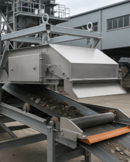 Bovenband magneetscheiders voor diverse industrieën