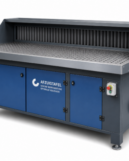 Afzuigtafels de efficiënte oplossing voor een veilige en stofvrije werkomgeving