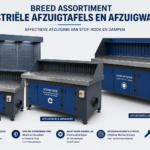 Breed assortiment industriële afzuigtafels en afzuigwanden