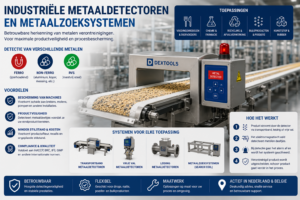 Industriële metaaldetectoren en metaalzoeksystemen